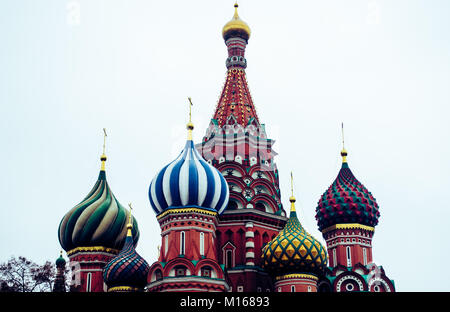 Basilius Kathedrale, Moskau Stockfoto