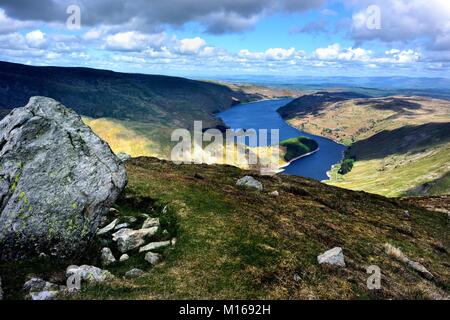 Haweswater Reservior von Harter fiel Stockfoto