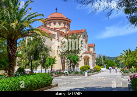 Das Kloster von Agios Gerasimos auf Kefalonia Stockfoto