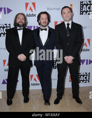 Beverly Hills, CA, USA. 26 Jan, 2018. 26. Januar 2018 - Beverly Hills, Kalifornien - Edgar Wright. 68. ACE Eddie Awards statt im Beverly Hilton Hotel. Photo Credit: Birdie Thompson/AdMedia Credit: Birdie Thompson/AdMedia/ZUMA Draht/Alamy leben Nachrichten Stockfoto