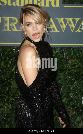 Dec 03, 2017 - Billie Piper die Teilnahme an "London Evening Standard Theater Awards 2017, Theatre Royal, Drury Lane in London, England, Großbritannien Stockfoto