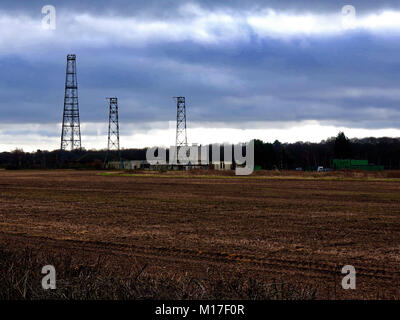 Suffolk Aviation Heritage Museum in Foxhall Road, Kesgrave in der Nähe von Ipswich Suffolk, Großbritannien. Ehemalige WW2-Befehl Bomber drahtlose Station. Stockfoto