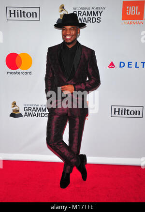 New York, NY, USA. 27 Jan, 2018. Ne-Yo am Clive Davis und Recording Academy Pre-Grammy Gala und Grammy Gruß zu Industrie Ikonen Ehren Jay-Z am 27. Januar 2018 in New York City. Quelle: John Palmer/Medien Punch/Alamy leben Nachrichten Stockfoto