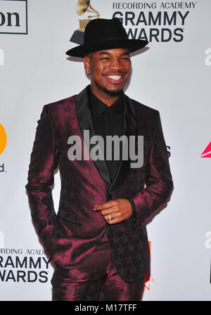 New York, NY, USA. 27 Jan, 2018. Ne-Yo am Clive Davis und Recording Academy Pre-Grammy Gala und Grammy Gruß zu Industrie Ikonen Ehren Jay-Z am 27. Januar 2018 in New York City. Quelle: John Palmer/Medien Punch/Alamy leben Nachrichten Stockfoto