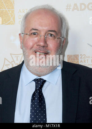 Hollywood, Kalifornien, USA. 27. Januar 2018. Production Designer Olivier Adam besucht Art Directors Guild 22. jährlichen Exzellenz in der Produktion Design Awards, die Dolby Theatre am 27. Januar in Hollywood, Kalifornien 2018. Foto von Barry King/Alamy leben Nachrichten Stockfoto