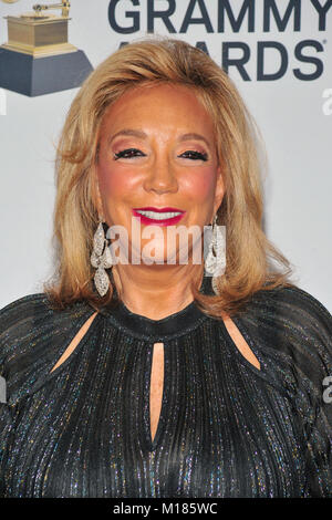 NEW YORK, NEW YORK - Januar 27: Denise Rich am Clive Davis und Recording Academy Pre-Grammy Gala und Grammy Gruß zu Industrie Ikonen Ehren Jay-Z am 27. Januar 2018 in New York City. Quelle: John Palmer/MediaPunch Stockfoto