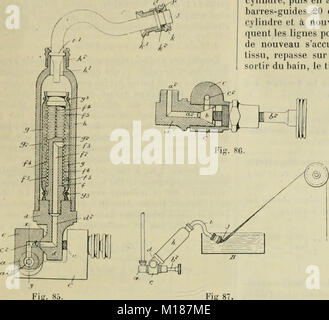 'Revue générale des Mati'eres colorantes et des industries qui s'y rattachent' (1908) Stockfoto