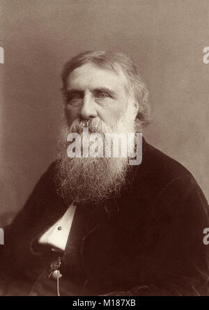 George MacDonald (1824-1905) war ein schottischer Schriftsteller und christlichen Minister, war eine literarische Einfluss auf CS Lewis, JRR Tolkien, WH Auden und G.K. Chesterton. Foto von Elliott & Fry, c 1890. Stockfoto