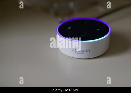 Amazon Echo Dot (2. Generation) Stockfoto