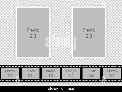 Wunderbare Bilder Hochzeit Bilder für Freunde und Familie. Vector Illustration. Stock Vektor