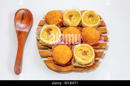 Beliebte indische Süßigkeiten aus West Bengalen verwendet als Nachtisch in Festival feiern Haus und Küche. Stockfoto