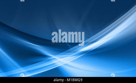 Abstrakt Blau Hintergrund (Computer Generated image) Stockfoto