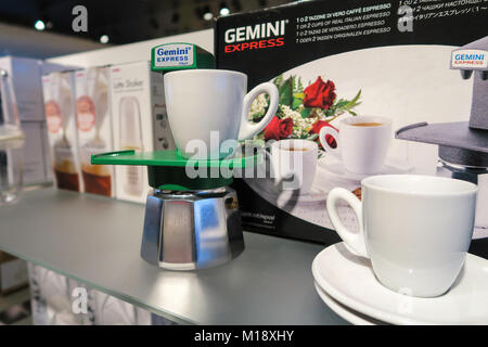 Geschenk Shop im Museum of Modern Art, New York City, USA Stockfoto