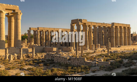 Luxor-Tempel, Luxor, Ägypten Stockfoto