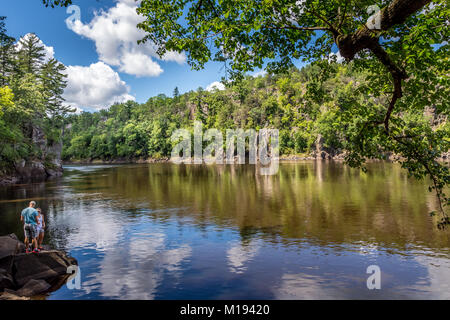 In einem Park in Wisconsin fotografiert. Stockfoto