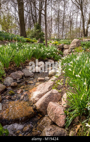 Botanischer Garten in Green Bay, Wisconsin Stockfoto
