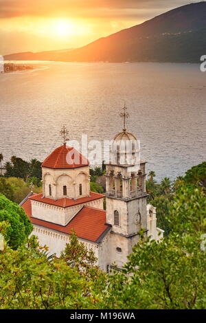 Das Kloster Savina, Herceg Novi, Montenegro Stockfoto