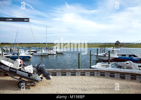 Avalon Yacht Club in Cape May, New Jersey - USA Stockfoto