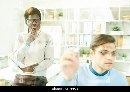 Afrikanische IT Professional Stockfoto