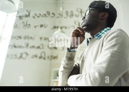 Afrikanische IT-Programmierer Stockfoto