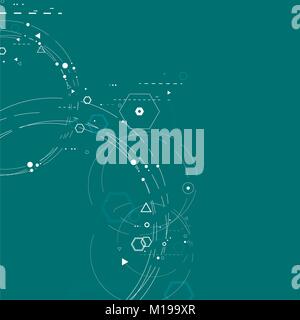 Abstrakte Technik-Hintergrund Stock Vektor