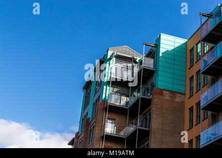 Redcliffe zurück Landung, Bristol, UK. Stockfoto