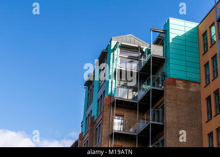 Redcliffe zurück Landung, Bristol, UK. Stockfoto