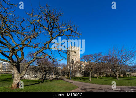 St. Peter's Kirche, Schloss Park, Bristol, UK. Stockfoto