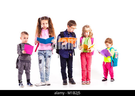 Die Schülerinnen und Schüler Erfahrungen Stockfoto