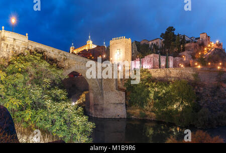 Alcazar in Toledo, Castilla La Mancha, Spanien Stockfoto