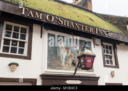 Tom O'Shanter Inn, Ayr, Schottland, UK Stockfoto