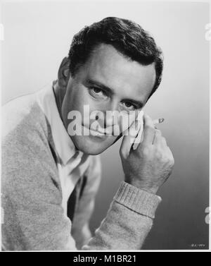 Jack Lemmon, Werbung Portrait für den Film, der "Operation Mad Ball", Columbia Pictures, 1957 Stockfoto