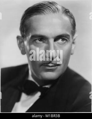 Paul Lukas, Werbung Portrait für den Film, "Damen in der Liebe", Twentieth Century Fox, 1936 Stockfoto