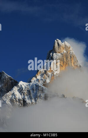 Cimon della Pala, Berg Gruppe Pale di San Martino in den italienischen Dolomiten, Europa. Stockfoto