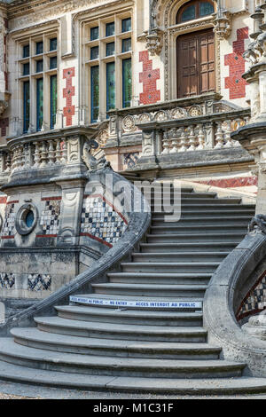 Die Benediktiner Palace, Fécamp, Normandie, Seine-Maritime, Frankreich, Europa Stockfoto