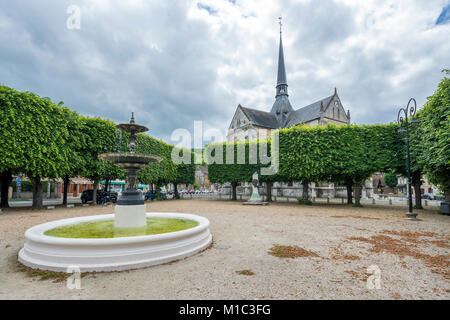 Kirche St. Saviour von Petit-Andely im Les Andelys, Eure, Normandie, Frankreich, Europa Stockfoto