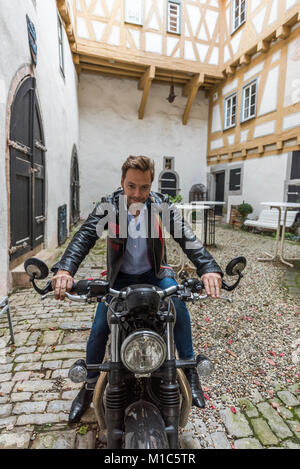 Felix Graf Adelmann, Burg Schaubeck Weingut, Deutschland Stockfoto