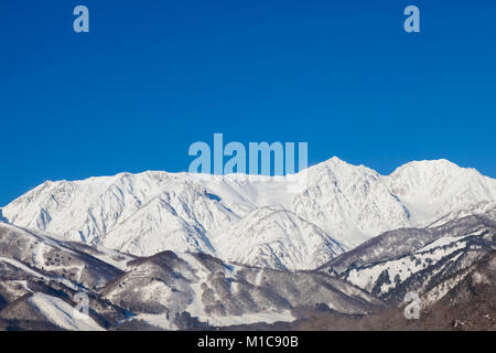 Hakuba Gebirge, Präfektur Nagano, Japan Stockfoto