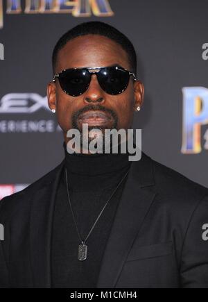 Los Angeles, CA, USA. 29 Jan, 2018. Bei der Ankunft für Marvel Studios black panther Premiere, die Dolby Theater in Hollywood und Highland Center, Los Angeles, CA 29. Januar 2018. Credit: Elizabeth Goodenough/Everett Collection/Alamy leben Nachrichten Stockfoto