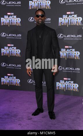 Los Angeles, CA, USA. 29 Jan, 2018. Bei der Ankunft für Marvel Studios black panther Premiere, die Dolby Theater in Hollywood und Highland Center, Los Angeles, CA 29. Januar 2018. Credit: Elizabeth Goodenough/Everett Collection/Alamy leben Nachrichten Stockfoto