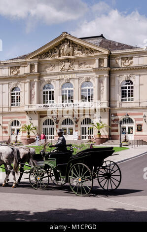 Theater in Baden-Baden. Stockfoto