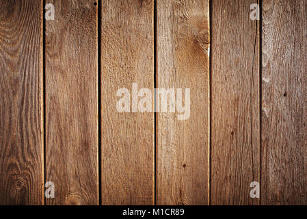 Holz braun im Alter von plank Textur, vintage Hintergrund Stockfoto