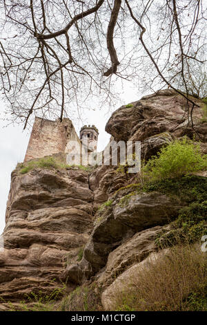 Hardenberg Schloss, in der Nähe von Nörten-Hardenberg, Landkreis Northeim, Niedersachsen, Deutschland ruinieren Stockfoto