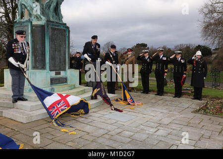 Victoria Cross Festakt Stockfoto