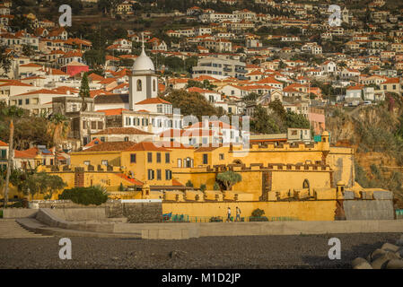 Forte de São Tiago, Funchal, Madeira, Portugal, Forte De Sao Tiago Stockfoto