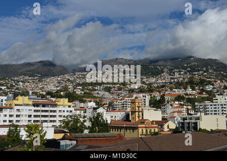 Obere Stadt, Funchal, Madeira, Portugal, Landgasthof Zu Den 3 Sternen Stockfoto