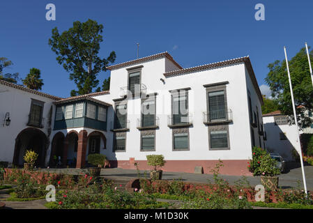 Museu da Quinta das Cruzes, calcado de Pico, Obere Stadt, Funchal, Madeira, Portugal, Calcado de Pico, Landgasthof Zu Den 3 Sternen Stockfoto