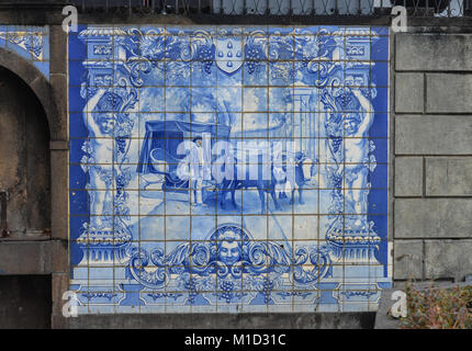 Azulejos, Funchal, Madeira, Portugal Stockfoto