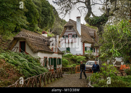 Waldhaus QUEIMADAS, zentrale Berge, Madeira, Portugal, Forsthaus, Queimadas, Zentralgebirge Stockfoto