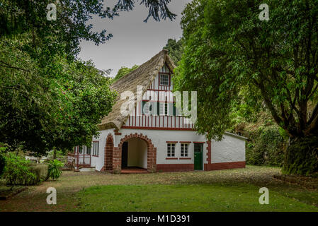 Waldhaus QUEIMADAS, zentrale Berge, Madeira, Portugal, Forsthaus, Queimadas, Zentralgebirge Stockfoto